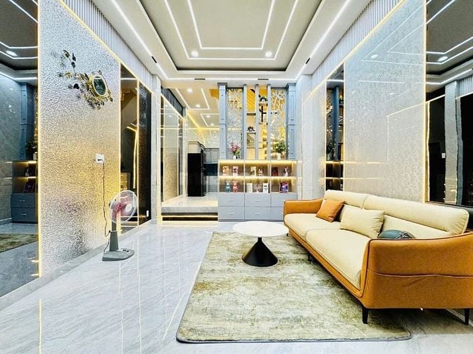 Bán nhà hẻm xe hơi 4,5m đường Phan Huy Ích,P.12, 4 x 14, giá 6.8 tỷ tl