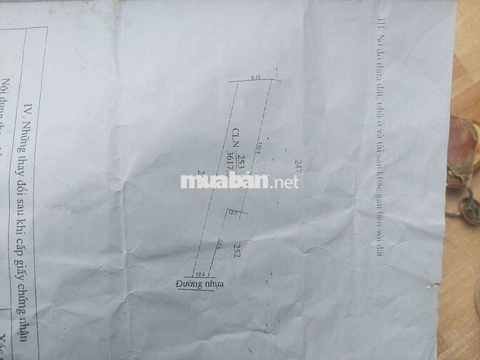 1ha2 đất có 12m mặt đường lê thánh tông phường bắc gia nghĩa giá 4t2