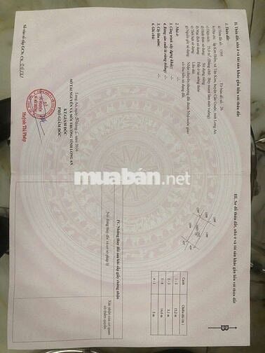 Bán nhà sổ hồng riêng hổ trợ bakn