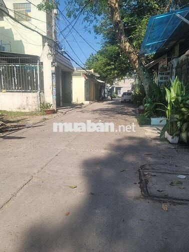 Đất 2 mặt hẻm trước sau ,trước 8m sau 10m