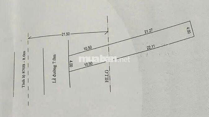 Cần bán gấp nền 4x32m, mặt tiền Đường Phạm Hùng, Mỹ Tho, Tiền Giang
