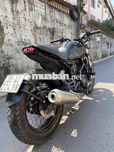 GPX Gentleman 200cc Đen Côn tay