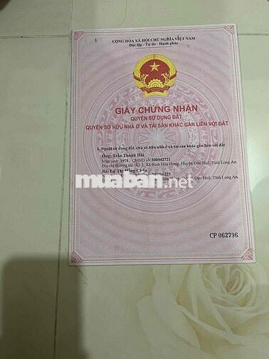 Cần bán đất 1700m2 đã có sẵn 200m2 thổ cư