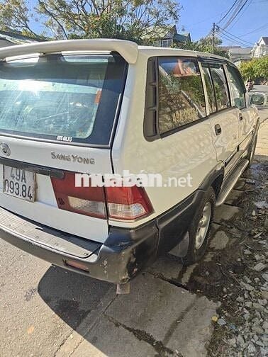 SsangYong Musso 2001 Dầu Trắng