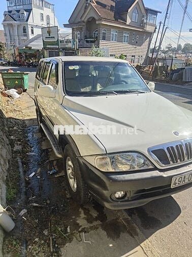 SsangYong Musso 2001 Dầu Trắng