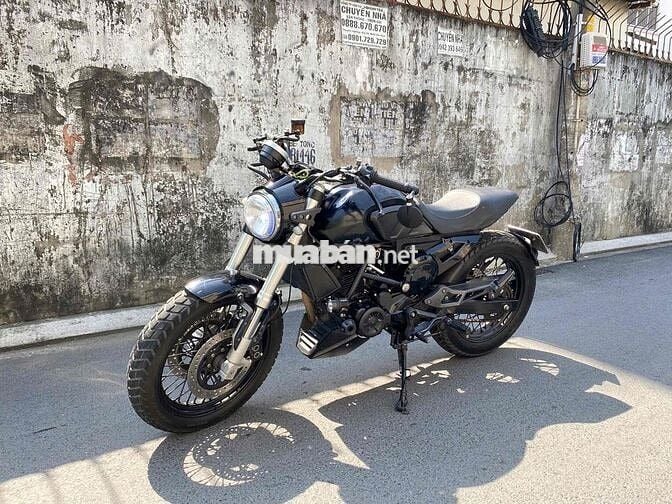 GPX Gentleman 200cc Đen Côn tay