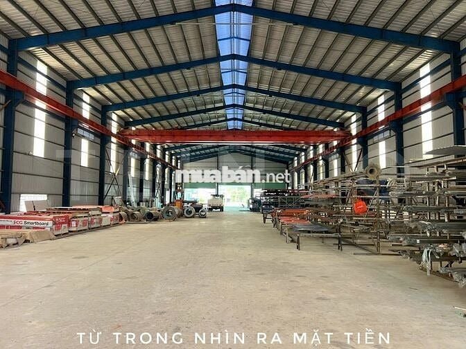 Kho xưởng bãi 4.000m² kho xây dựng 1.716m² mặt tiền đường Nam Sông Hậu