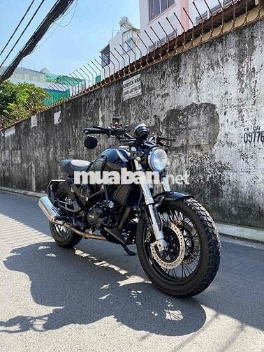 GPX Gentleman 200cc Đen Côn tay