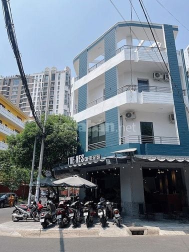 Sang quán cafe góc 2 MT đường Trần Văn Kiểu 8x16m 3 lầu Q.6 giá 53tr