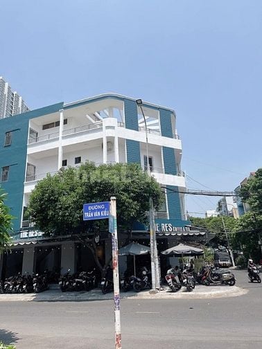 Sang quán cafe góc 2 MT đường Trần Văn Kiểu 8x16m 3 lầu Q.6 giá 53tr