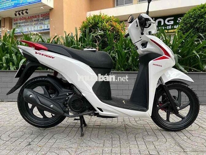 Honda Vision 2019 Smartkey Trắng đen