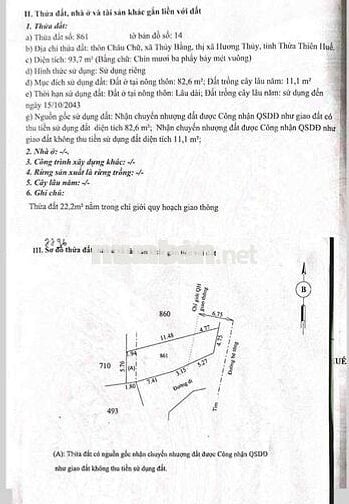 MẶT TIỀN CHÂU CHỮ – PHƯỜNG THỦY BẰNG | GIÁ THU HỒI VỐN