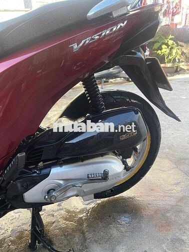Honda Vision 2016 màu Đỏ ngây chủ máy zin biển 65