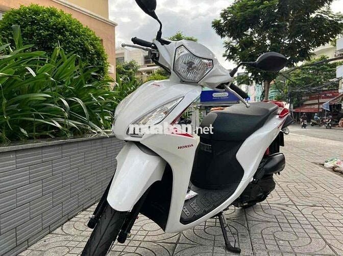 Honda Vision 2019 Smartkey Trắng đen