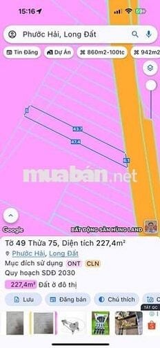 🌊 ĐẤT BIỂN PHƯỚC HẢI – GẦN BÃI TẮM
📍 Gần trục A5 – View núi Minh Đạm