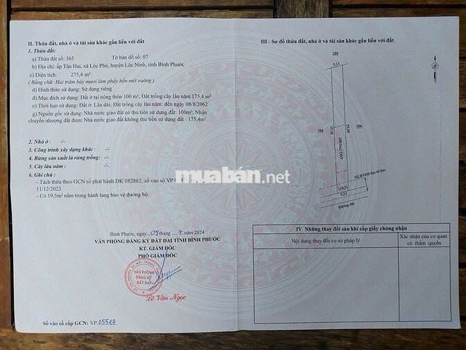 168triệu Lộc Ninh - Bình Phước