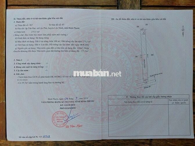 168triệu Lộc Ninh - Bình Phước