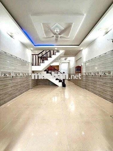 Nhà Hóc Môn 375 triệu khu dân cư Nhị Xuân đường nhựa 5m ô tô đậu cửa