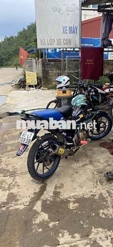 Raider màu xanh đen nguyên zin 150cc