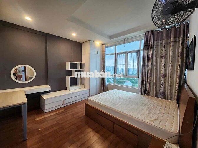 Cho thuê chung cư Phú Hoàng Anh dt 88m2 2PN 2WC giá 10 triệu