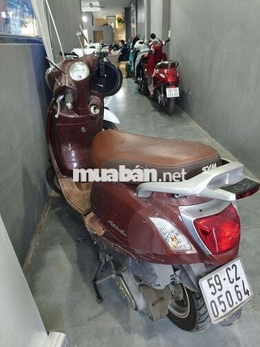 SYM Atila màu Nâu đỏ