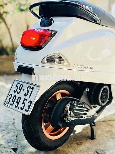 Piaggio Vespa LX 125CC 2012 Trắng