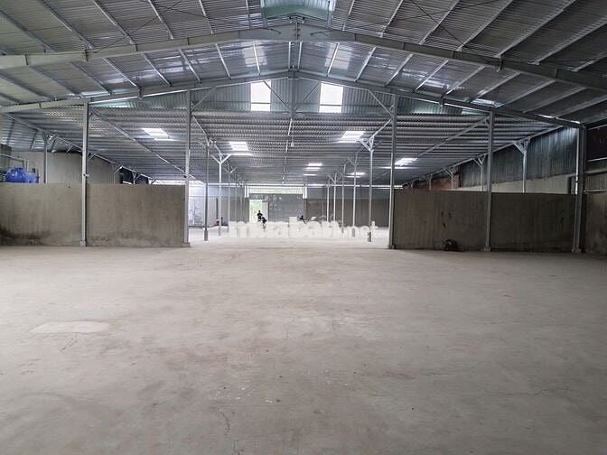 Cho thuê 2 nhà xưởng Thanh niên, Bình Chánh, DT : 1.150m2 - 1.200m2