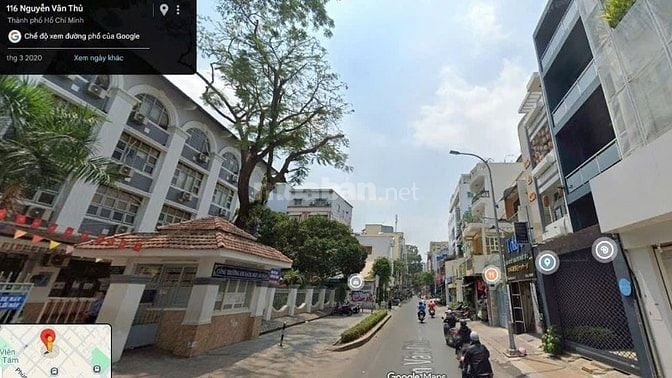 BÁN GẤP MẶT TIỀN NGUYỄN VĂN THỦ, Q.1 DT: 5X38M, 5 TẦNG 62,5 TỶ