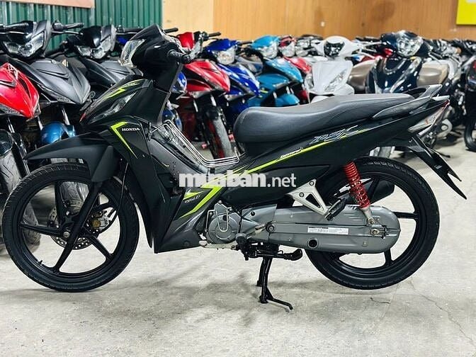 XE MÁYTHANH TÙNG_WAVE RSX FI XANH XÁM VÀNH ĐÚC