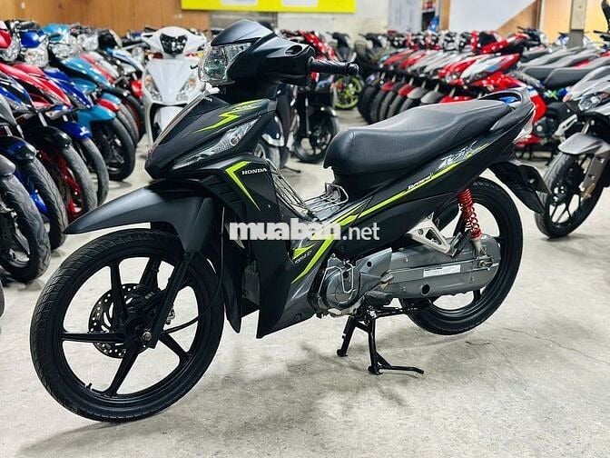 XE MÁYTHANH TÙNG_WAVE RSX FI XANH XÁM VÀNH ĐÚC