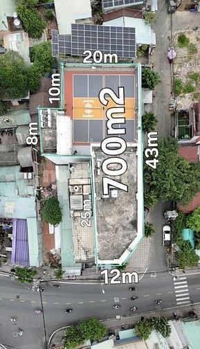 Mặt tiền Hoàng Diệu 2 , P.Linh Trung, Thủ Đức (cũ) (2500m)