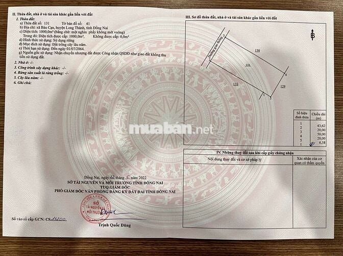 Đất Long Thành, ngay sân bay Đồng Nai