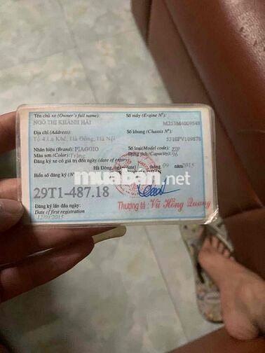 bán xe zip đời 2015 máy zin chạy êm