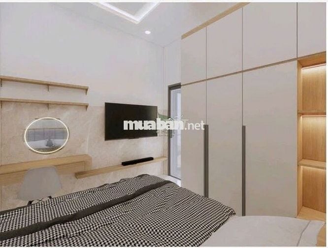 CHO THUÊ NHÀ NHỎ CÓ GÁC LỬNG TỐI GIẢN FULL NỘI THẤT TRONG HẺM TTTP