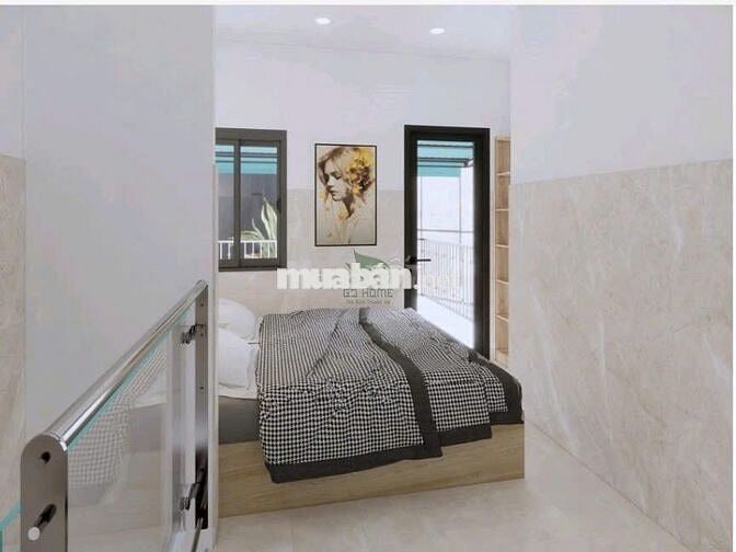 CHO THUÊ NHÀ NHỎ CÓ GÁC LỬNG TỐI GIẢN FULL NỘI THẤT TRONG HẺM TTTP