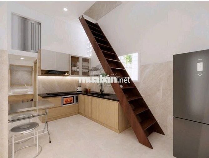 CHO THUÊ NHÀ NHỎ CÓ GÁC LỬNG TỐI GIẢN FULL NỘI THẤT TRONG HẺM TTTP