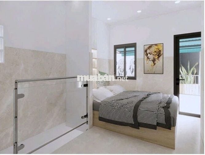 CHO THUÊ NHÀ NHỎ CÓ GÁC LỬNG TỐI GIẢN FULL NỘI THẤT TRONG HẺM TTTP