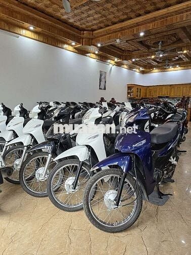 Honda Wave 110 Đen Trắng Xanh