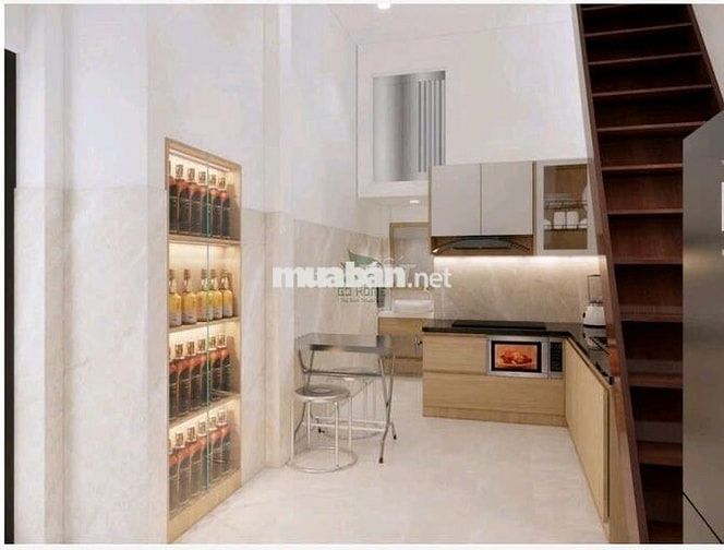 CHO THUÊ NHÀ NHỎ CÓ GÁC LỬNG TỐI GIẢN FULL NỘI THẤT TRONG HẺM TTTP