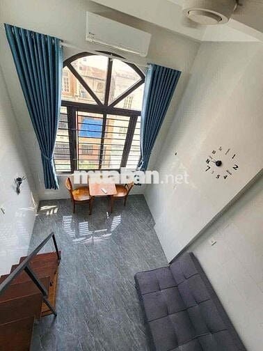 Căn hộ duplex cửa sổ lớn 40m2 giá 6tr5 gần PHÚ MỸ HƯNG, LOTTE MART