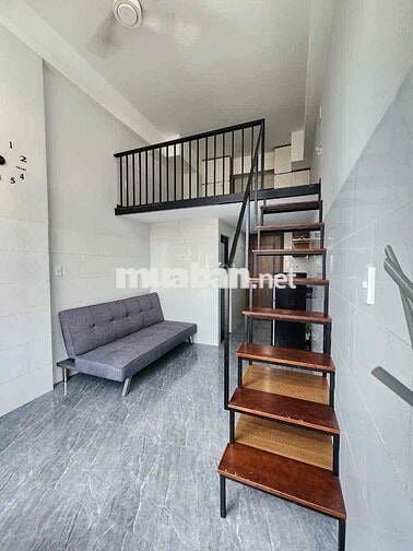 Căn hộ duplex cửa sổ lớn 40m2 giá 6tr5 gần PHÚ MỸ HƯNG, LOTTE MART