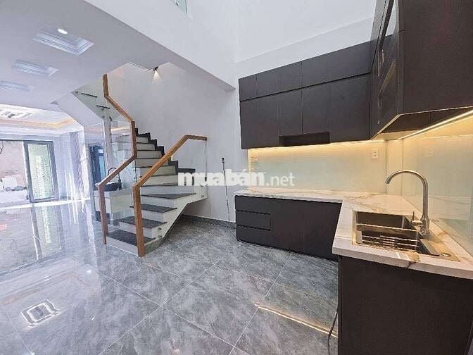 TÂN PHÚ, 4 TẦNG, HẺM 5M , HƯỚNG NAM, 4PN, DT:45M2, NHÀ MỚI, HƠN 7 TỶ