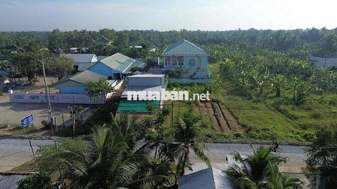 BÁN LÔ ĐẤT NỀN MT THỔ CƯ 210M2 P AN HỘI BẾN TRE - VĨNH LONG