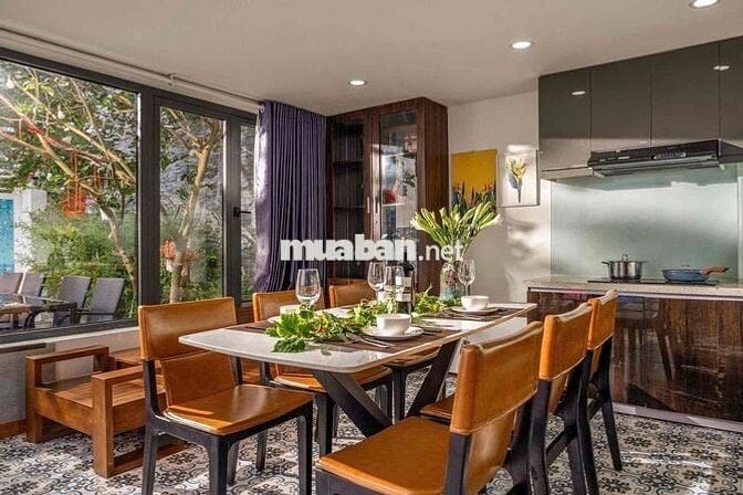 cho thuê biệt thự ven biển sơn trà, 4 phòng ngủ, hồ bơi, 180m2