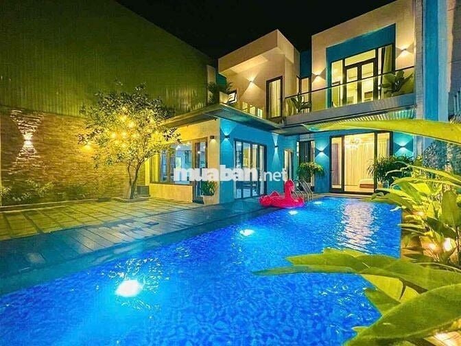 cho thuê biệt thự ven biển sơn trà, 4 phòng ngủ, hồ bơi, 180m2