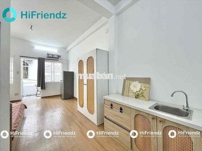 Khu Phan Xích Long- Studio Ban Công - 35m2 - Full Nội Thất- Phú nhuận