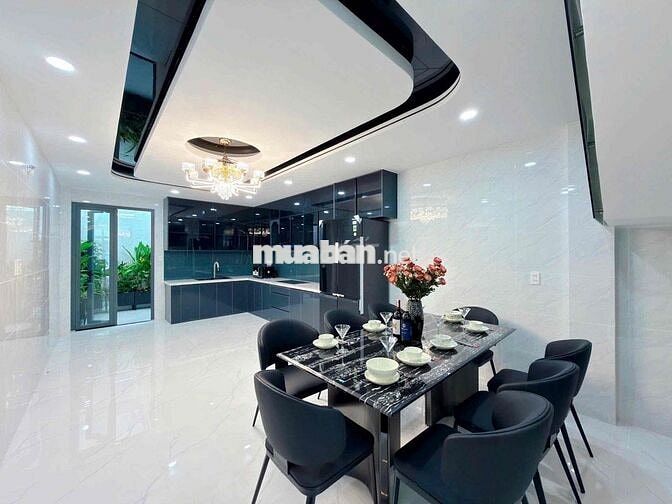 SIÊU PHẨM NHÀ PHỐ BÌNH TÂN - GIÁP QUẬN 6, THIẾT KẾ THANG MÁY 450KG