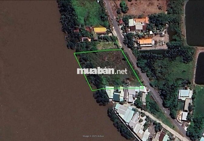 bán đất mặt tiền  ấp 3-4  mặt tiền sông hiệp phước nhà bè