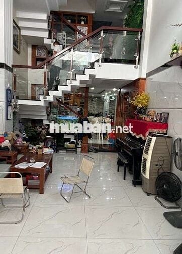 Hẻm xe hơi, Phạm Văn Chiêu, 4x 16m, 5 tầng, 4pn, giao 7 tỷ 3.