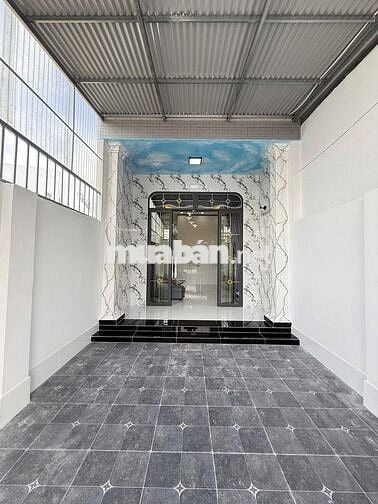 NHÀ MẶT TIỀN HẺM THÔNG NHỰA 10M NGAY CHỢ BÀ LÁT - 795 TRIỆU